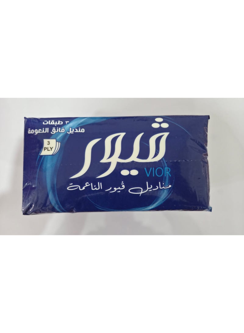 Vior Facial Tissue - 10 packs - 500 Sheet - 3 Ply - Image 3